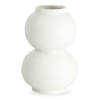 Wazon ceramiczny Becca bubble mould biały 21 cm
