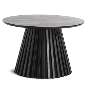 Stolik kawowy Lewis czarny Ø70 cm