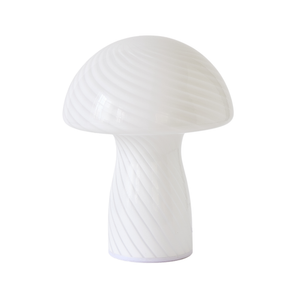 Ida Lampa LED Mushroom biała 24 cm