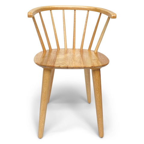 Krzesło do jadalni Martha o dębowym wyglądzie