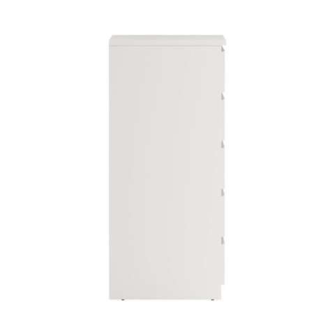 Komoda Naia 5 szuflad biała wys: 111,3 x szer: 77 x gł: 50 cm