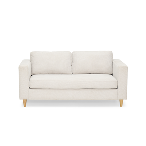 Hildur – dwuosobowa sofa w kolorze beżowym, dł.: 169 x gł.: 85 x wys.: 77 cm