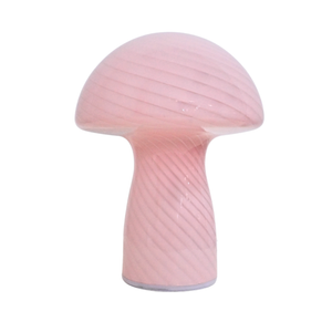 Ida Lampa LED Mushroom różowa 24 cm