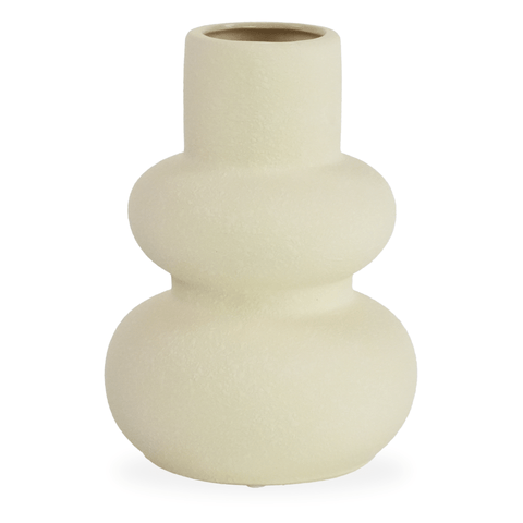 Wazon ceramiczny Bliss piasek 19,5 cm