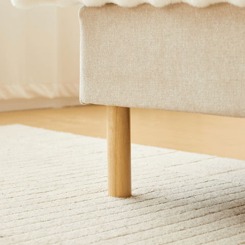 Drewniane nogi łóżka Eric 20x5 cm (4 sztuki)