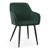 Zielony welur