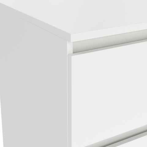 Maise Komoda wys:114 x szer:65 x gł:41 cm z 5 szufladami w kolorze białym