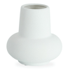 Wazon ceramiczny Birka biały 15 cm