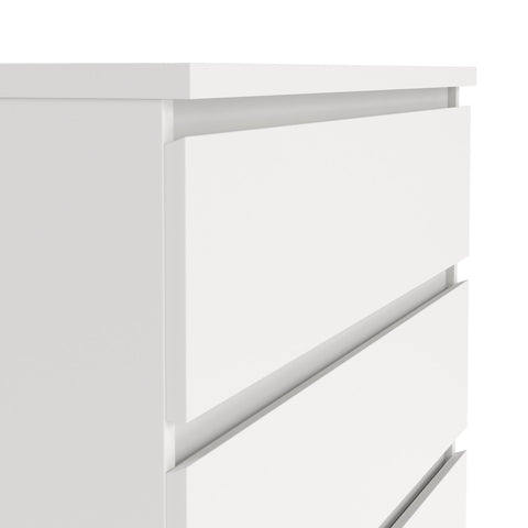 Komoda Naia 5 szuflad biała wys: 111,3 x szer: 77 x gł: 50 cm
