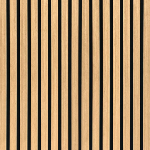 Panel akustyczny z forniru dębowego 2400x520x18 mm