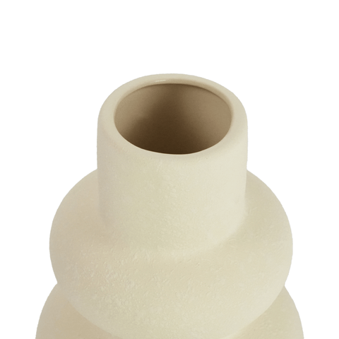 Wazon ceramiczny Bliss piasek 19,5 cm