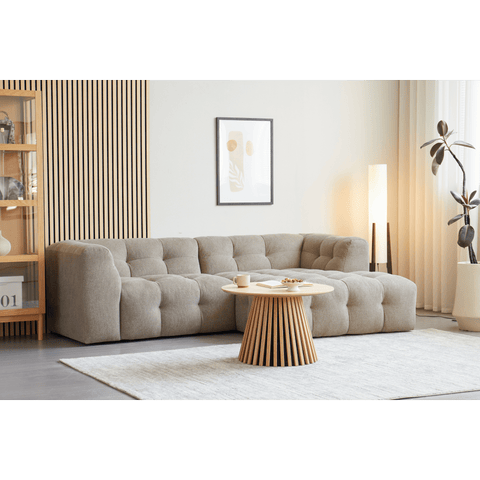 Panel akustyczny z forniru dębowego 2400x520x18 mm