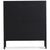 Herman Szafka na buty - Czarny metal z 2 klapami - 80x26x89cm